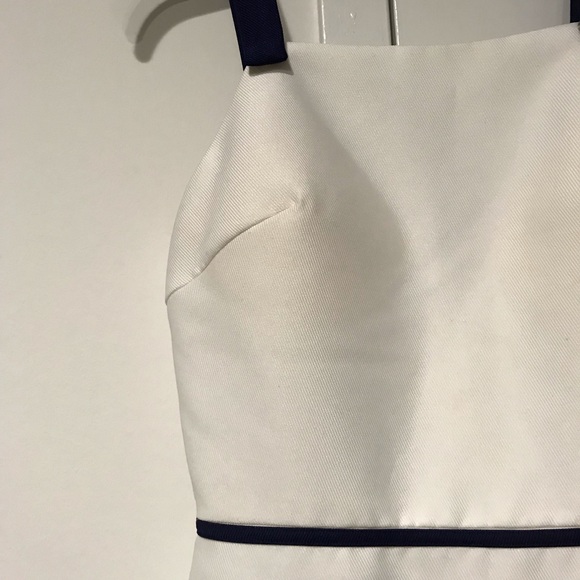 One of a Kind white and blue dress - Picture 7 of 7